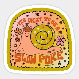 Slow Poke Sticker